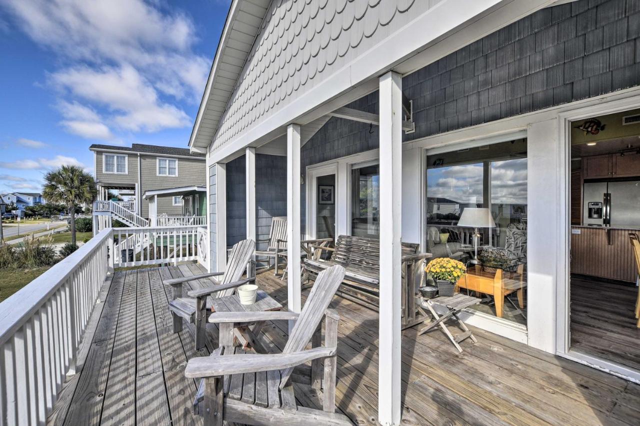 Holden Beach Family Abode - Steps To Ocean! Bagian luar foto