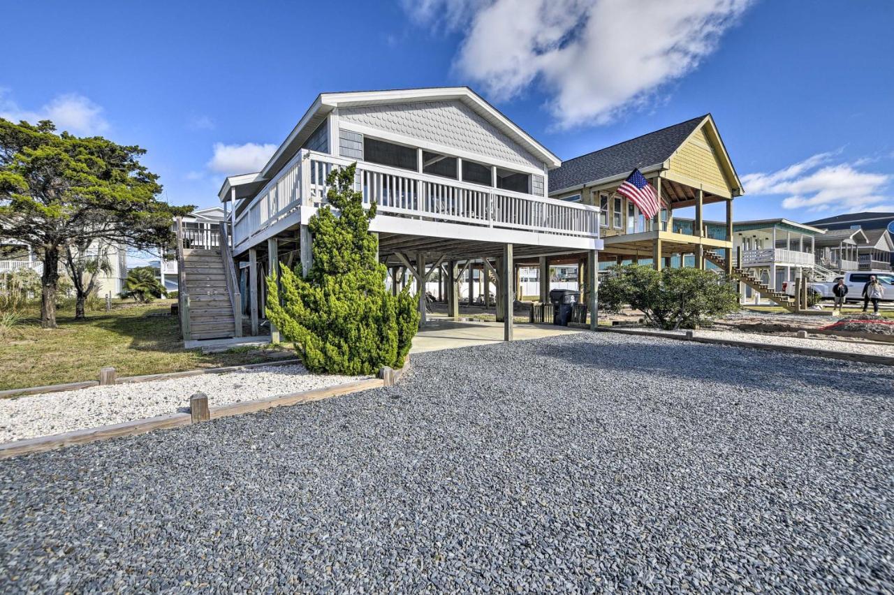 Holden Beach Family Abode - Steps To Ocean! Bagian luar foto